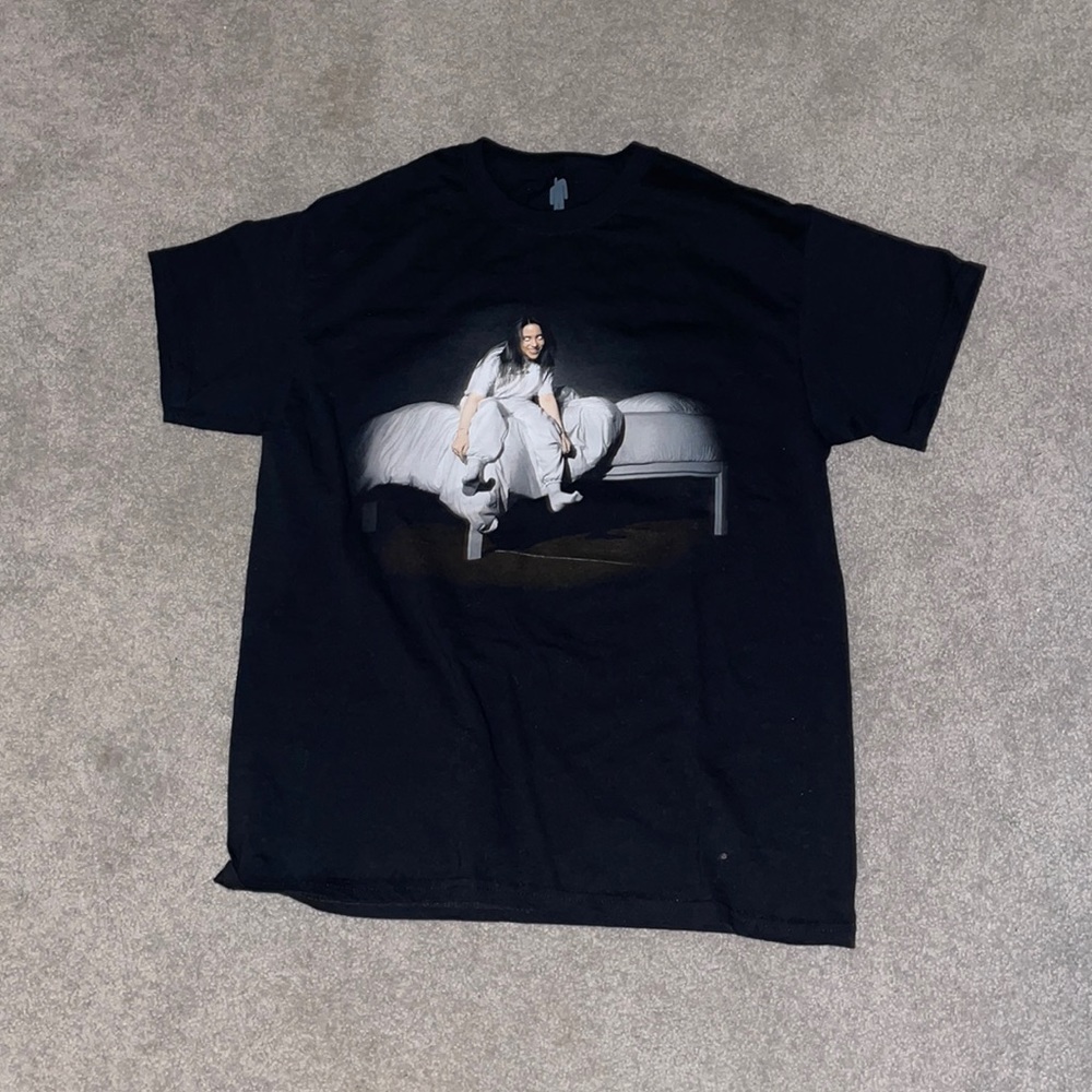 Billie Eilish When We All Fall Asleep Where Did We Go? tour medium shirt